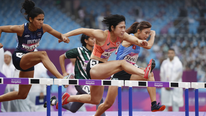 【杭州アジア大会】青木益未（七十七銀行）／女子100mハードル予選