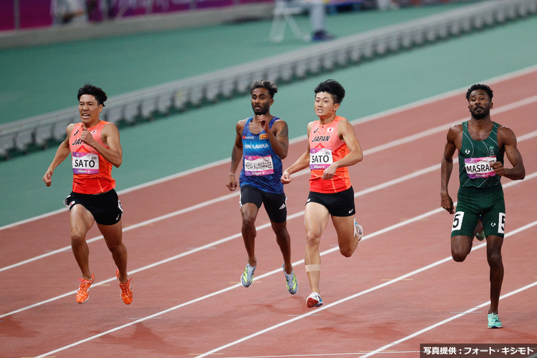 【杭州アジア大会】佐藤風雅（ミズノ）／男子400m決勝