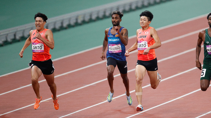 【杭州アジア大会】佐藤風雅（ミズノ）／男子400m決勝