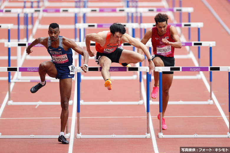 【杭州アジア大会】高山峻野（ゼンリン）／男子110mハードル予選