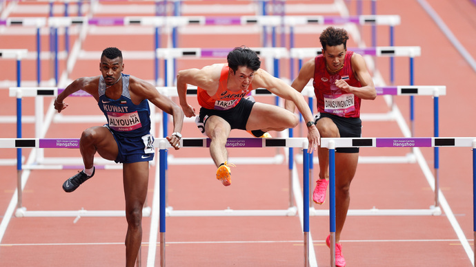 【杭州アジア大会】高山峻野（ゼンリン）／男子110mハードル予選