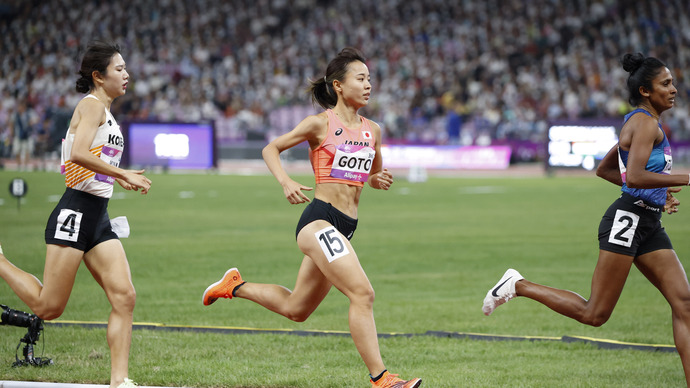 【杭州アジア大会】後藤夢（ユニクロ）／女子1500m決勝