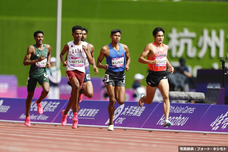 【杭州アジア大会】川元奨（スズキ）／男子800m予選