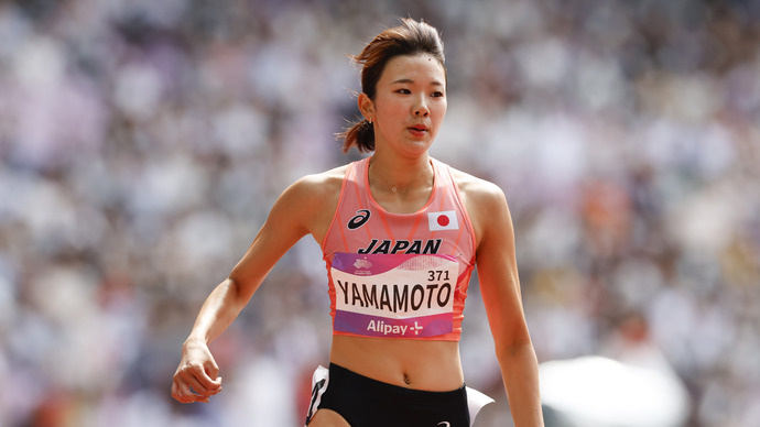 【杭州アジア大会】山本亜美（立命館大学）／女子400mハードル予選