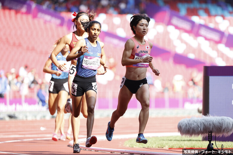 【杭州アジア大会】塩見綾乃（岩谷産業）／女子800m予選