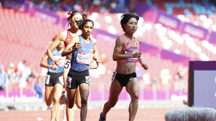 【杭州アジア大会】塩見綾乃（岩谷産業）／女子800m予選