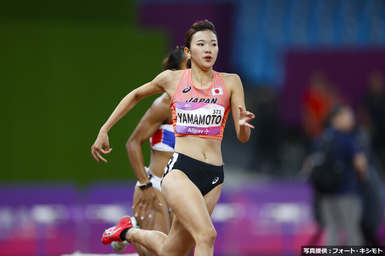 【杭州アジア大会】山本亜美（立命館大学）／女子400mハードル決勝