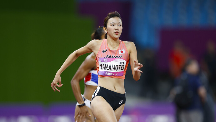 【杭州アジア大会】山本亜美（立命館大学）／女子400mハードル決勝
