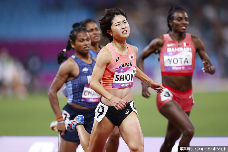 【杭州アジア大会】塩見綾乃（岩谷産業）／女子800m決勝