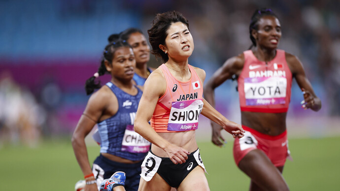 【杭州アジア大会】塩見綾乃（岩谷産業）／女子800m決勝