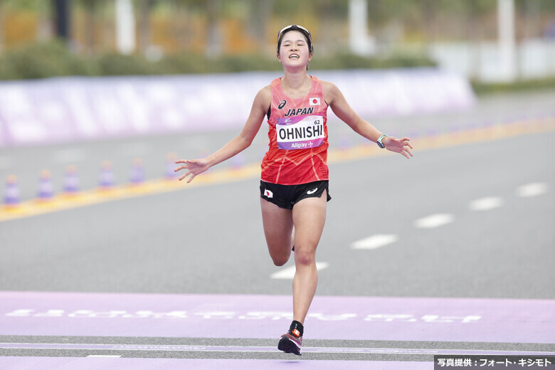 【杭州アジア大会】大西ひかり（JP日本郵政G）／女子マラソン決勝