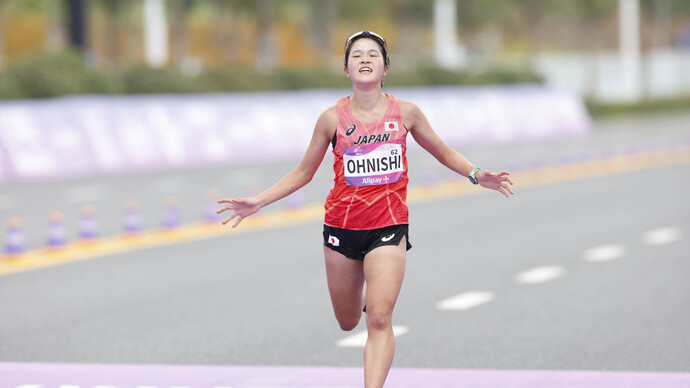 【杭州アジア大会】大西ひかり（JP日本郵政G）／女子マラソン決勝