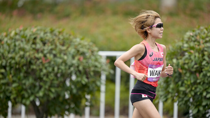 【杭州アジア大会】和久夢来（ユニバーサルエンターテインメント）／女子マラソン決勝