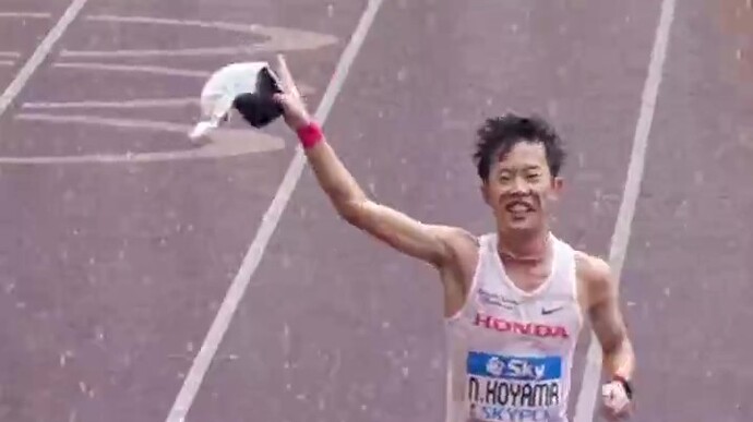 【マラソングランドチャンピオンシップ（MGC）】小山直城（Honda）が男子マラソンの一発勝負を制し、パリ五輪マラソン日本代表の切符を獲得！