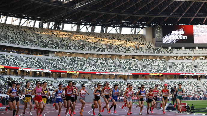 【日本選手権10000m】女子10000mスタート