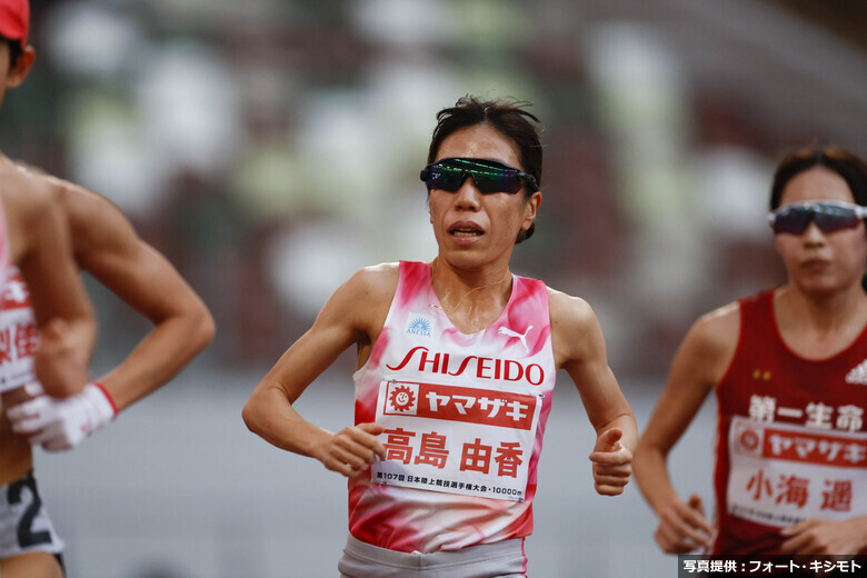 【日本選手権10000m】女子10000m 2位　髙島由香（資生堂）