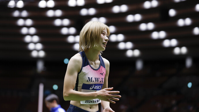 【日本選手権室内】女子三段跳