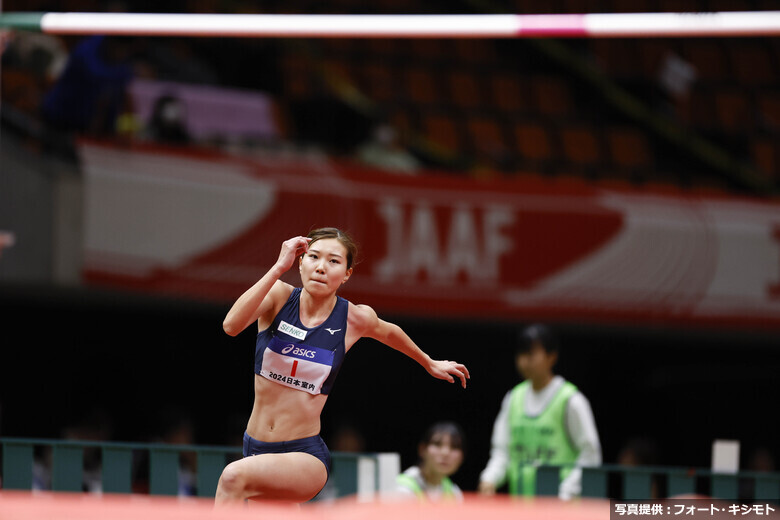 【日本選手権室内】女子走高跳