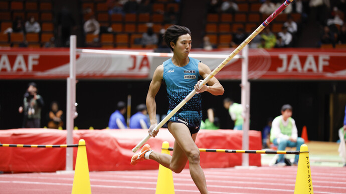 【日本選手権室内】男子棒高跳