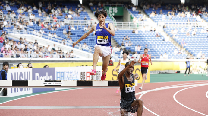 【セイコーGGP】PLAYBack2023 男子3000m障害物 三浦龍司（順天堂大学）