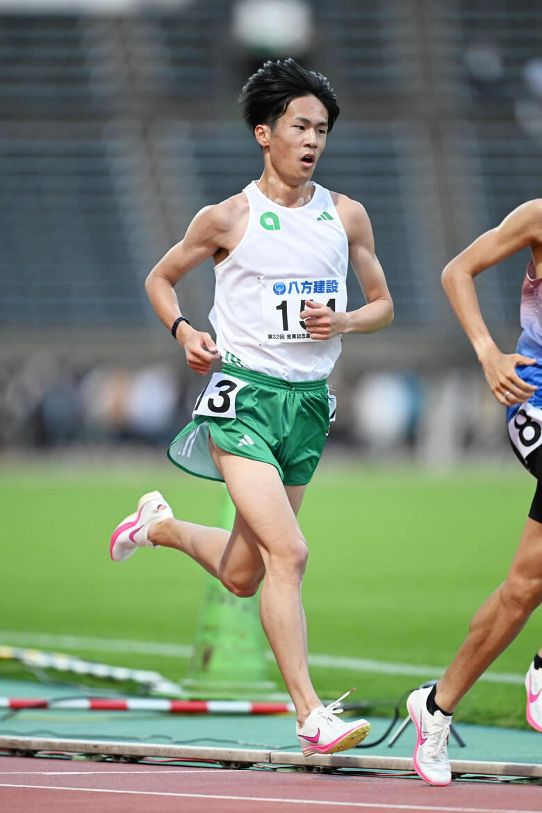 【GPシリーズ2024・金栗記念】片川祐大（亜細亜大）が男子10000mで日本人1位でゴール