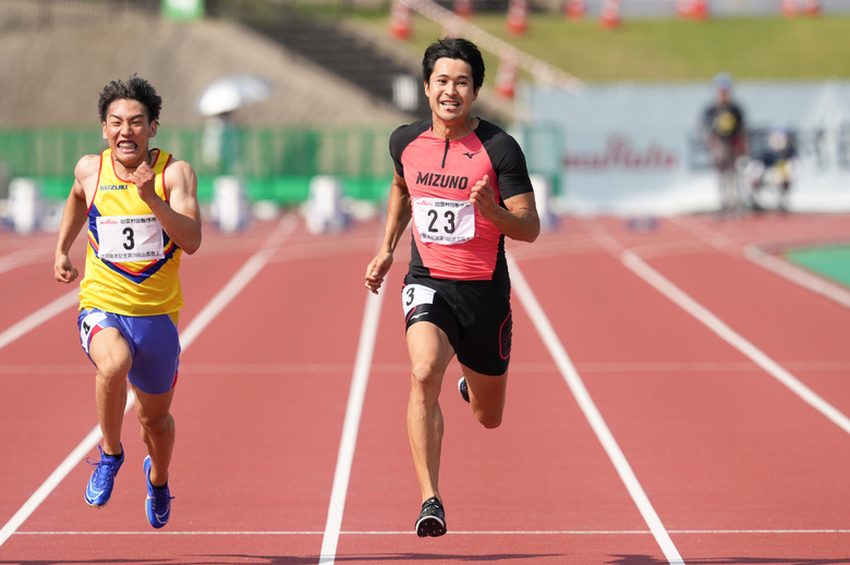 【GPシリーズ2024・出雲陸上】飯塚翔太（ミズノ）が男子100mで優勝