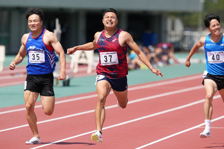 【GPシリーズ2024・出雲陸上】山路康太郎（Cynet）が男子200mで優勝