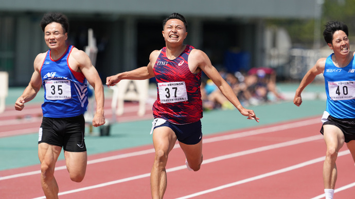 【GPシリーズ2024・出雲陸上】山路康太郎（Cynet）が男子200mで優勝