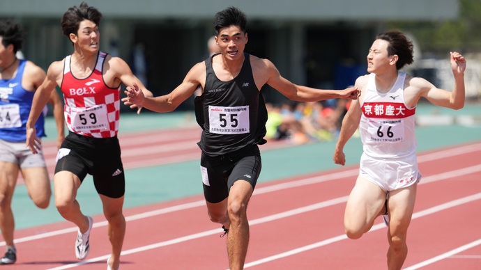 【GPシリーズ2024・出雲陸上】西裕大（MINT TOKYO）が男子300mで優勝