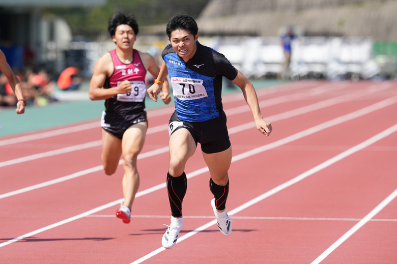 【GPシリーズ2024・出雲陸上】吉津拓歩（ジーケーライン）が男子400mで優勝