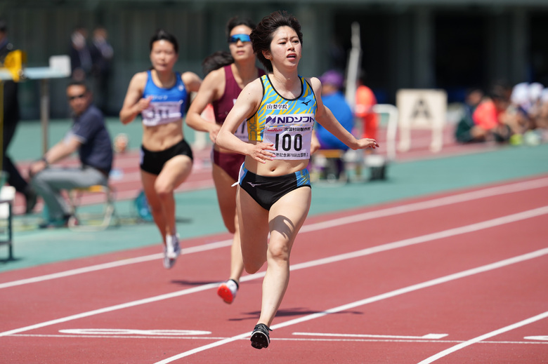 【GPシリーズ2024・出雲陸上】青野朱李（ＮＤソフト）が女子200mで優勝