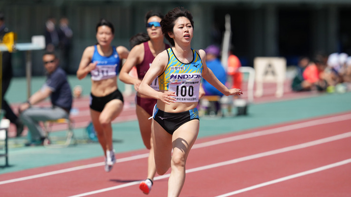 【GPシリーズ2024・出雲陸上】青野朱李（ＮＤソフト）が女子200mで優勝