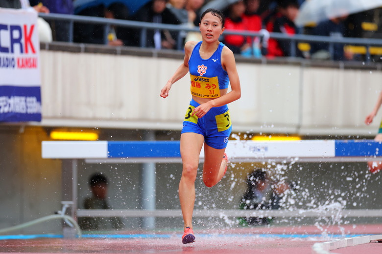 【GPシリーズ2024・兵庫RC】齋藤みう（日本体育大）が女子3000m障害物で優勝