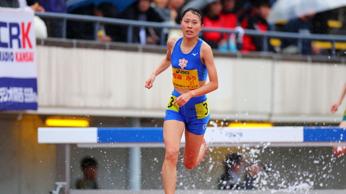 【GPシリーズ2024・兵庫RC】齋藤みう（日本体育大）が女子3000m障害物で優勝