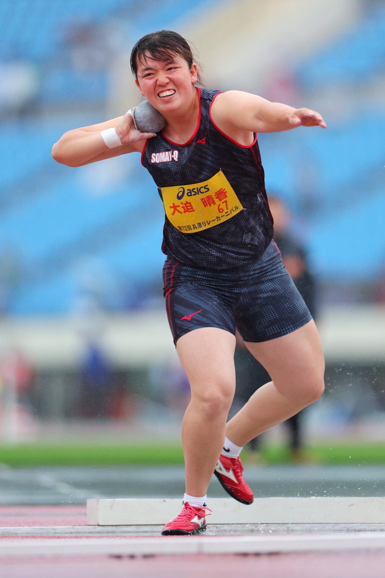 【GPシリーズ2024・兵庫RC】大迫晴香（染めQ）が女子砲丸投で優勝