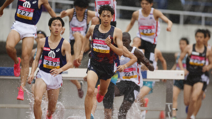【GPシリーズ2024・織田記念】三浦龍司（SUBARU）が男子3000m障害物で優勝