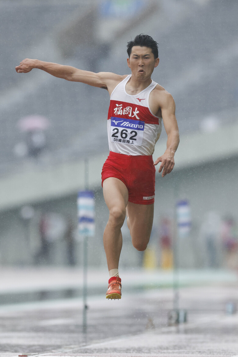 【GPシリーズ2024・織田記念】安立雄斗（福岡大）が男子三段跳で優勝