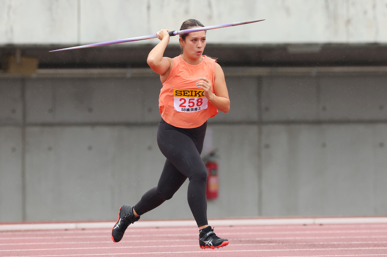 【GPシリーズ2024・織田記念】武本紗栄（Team SSP）が女子やり投で優勝