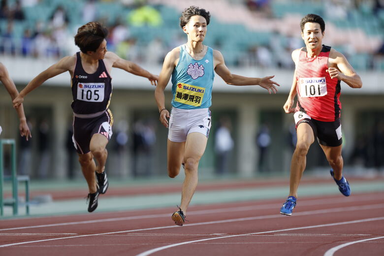 【GPシリーズ2024・静岡国際】鵜澤飛羽（筑波大）が男子200mで優勝