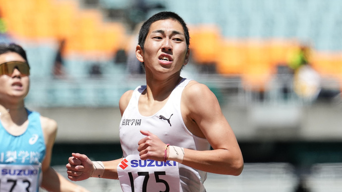 【GPシリーズ2024・静岡国際】落合晃（滋賀学園高）が男子800mで優勝