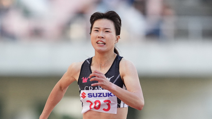 【GPシリーズ2024・静岡国際】吉田紗弓（クレイン）が女子200mで日本人1位でゴール