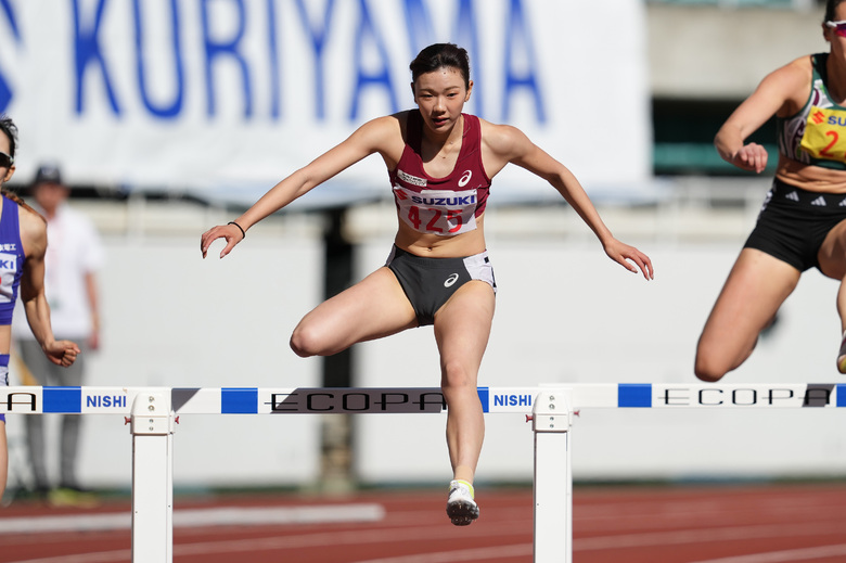 【GPシリーズ2024・静岡国際】山本亜美（立命館大）が女子400mハードルで日本人1位でゴール