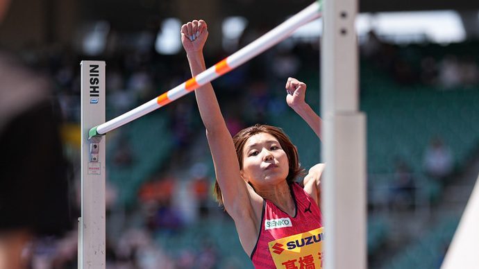 【GPシリーズ2024・静岡国際】髙橋渚（センコー）が女子走高跳で優勝