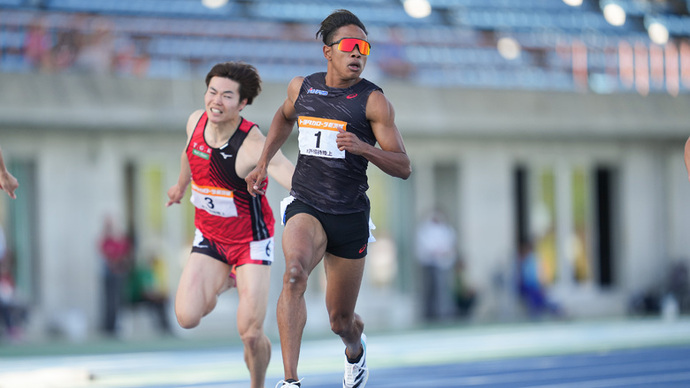 【GPシリーズ2024・水戸招待】本郷汰樹（オノテック）が男子100mで優勝