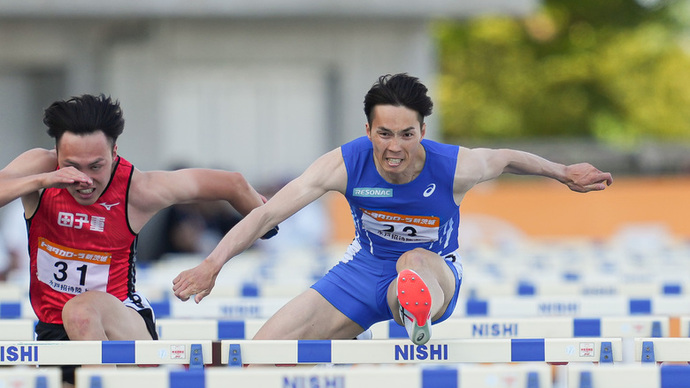 【GPシリーズ2024・水戸招待】佐藤大志（レゾナック）が男子110mハードルで優勝