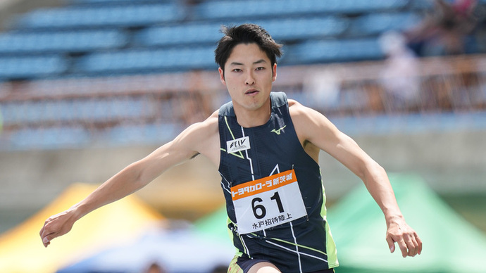 【GPシリーズ2024・水戸招待】小川宏海（千葉陸協）が男子三段跳で優勝