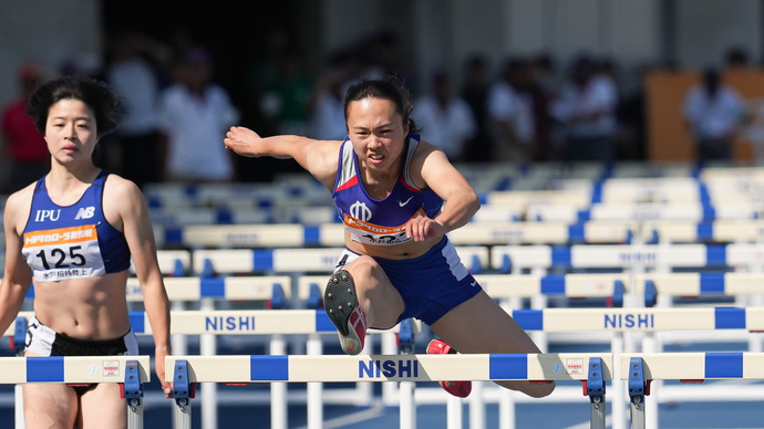 【GPシリーズ2024・水戸招待】本田怜（順天堂大）が女子100mハードルで優勝