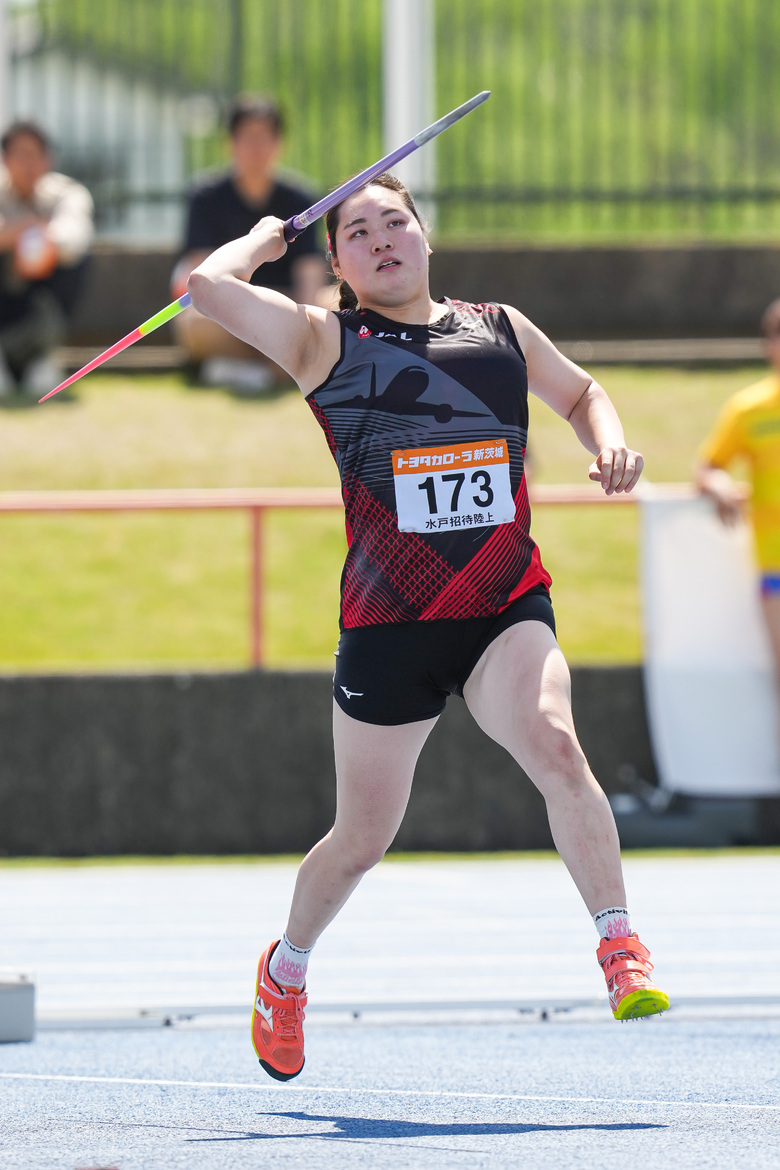 【GPシリーズ2024・水戸招待】北口榛花（JAL）が女子やり投で優勝