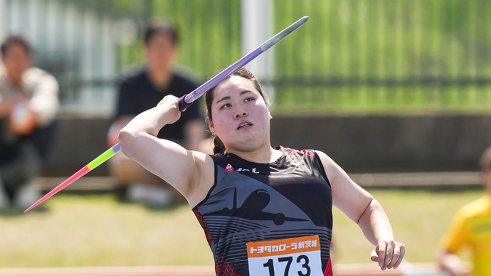 【GPシリーズ2024・水戸招待】北口榛花（JAL）が女子やり投で優勝