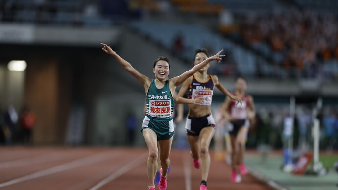 【日本選手権10000m】女子10000m 3位　兼友良夏（三井住友海上）